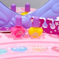 Набор косметики для девочки "Сверкающая мечта", столик с зеркалом