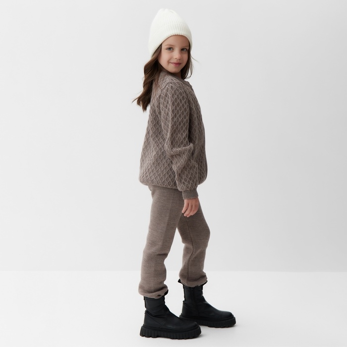 Брюки детские MINAKU, цвет коричневый, рост 104 см Брюки детские MINAKU, цвет коричневый, рост 104 см