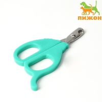 Ножницы-когтерезы малые с упором для пальца, микс