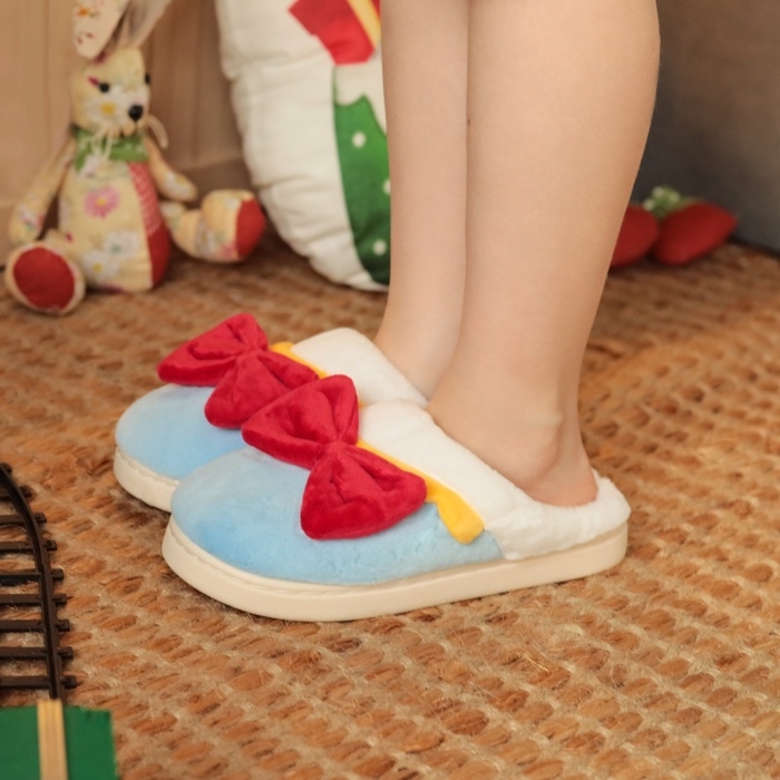 Тапочки детские, размер 34-35, цвет голубой Тапочки детские, размер 34-35, цвет голубой