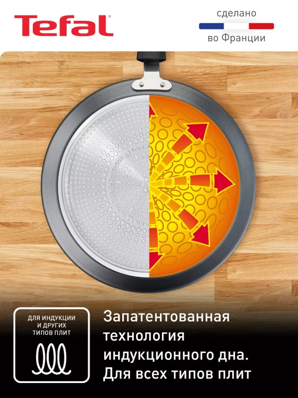 Сковорода блинная 25 см Easy Chef с антипригарным покрытием