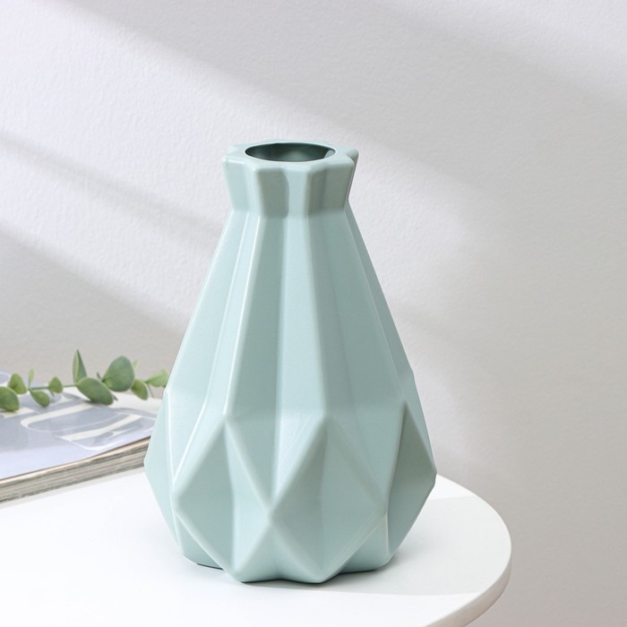 Ваза для цветов, 14×20,5 см, 1,4 л, цвет МИКС Ваза для цветов, 14×20,5 см, 1,4 л, цвет МИКС