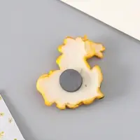 Магнит полистоун "Коняшка с монетами и подковой" МИКС 3,5х4 см