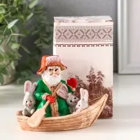 Фигура "Дед Мазай" 9х11х7 см