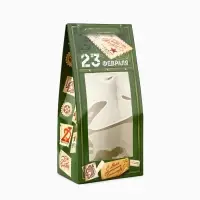 Коробка складная &laquo;23 Февраля&raquo;, 9 х 19 х 6 см