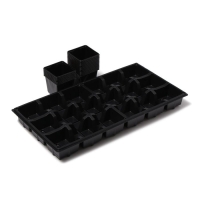 Набор для рассады: стаканы по 320 мл (18 шт.), поддон 51 &times; 26 см, Greengo