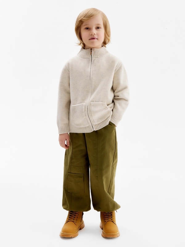 Джемпер детский на молнии KAFTAN, рост 130 см