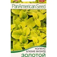Семена цветов Колеус блюме Золотой Мн Спецсерия PanAmerican, Ц/П,5 шт.