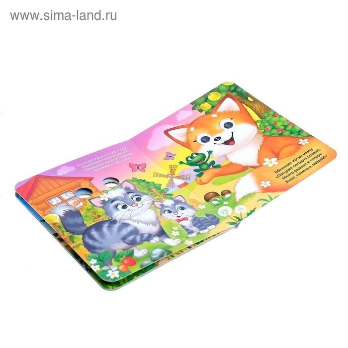 Книга картонная с глазками &laquo;Кто это?&raquo;, 10 стр.