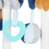 Растяжка - спираль мягкая с погремушкой &laquo;Зайчик Пуша&raquo;, Крошка Я