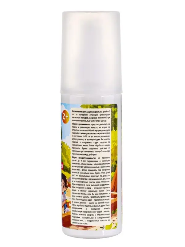 Спрей от комаров и мошек "Safex KIDS", 100 мл 2 штуки