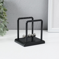 Маятник "Антистресс" чёрный 7,5х8,8х9 см