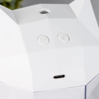 Ночник с увлажнителем Котик LED USB АКБ белый 10х10х16,2 см RISALUX