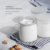 Йогуртница Galaxy GL 2698, 30 Вт, 180 мл, 7 ёмкостей, стекло, бело-серая Йогуртница Galaxy GL 2698, 30 Вт, 180 мл, 7 ёмкостей, стекло, бело-серая