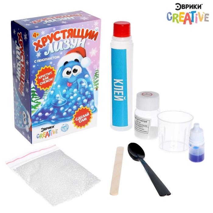 Опыты для детей «Хрустящий лизун» Опыты для детей «Хрустящий лизун»