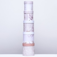 Набор круглых коробок 5 в 1 "Умиротверение" ,19,5 х 19,5 - 14 х 14 см Набор круглых коробок 5 в 1 "Умиротверение" ,19,5 х 19,5 - 14 х 14 см