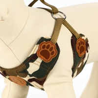 Комплект "Рефлекс", размер M, поводок 95 см, ОГ 20-58 см, камуфляж