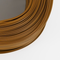 Ротанг искусственный 6 мм 500 м волна (бронза металлик)