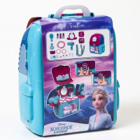 Набор игровой стилиста-парикмахера, в рюкзачке &laquo;Студия красоты&raquo;, Холодное сердце