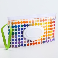 Контейнер для салфеток с петелькой &laquo;Кружочки&raquo;