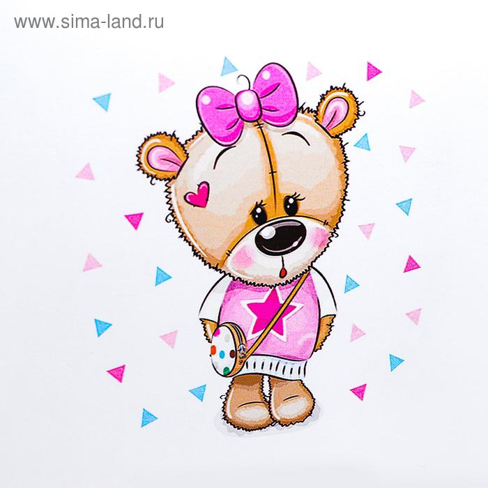 Кровать &laquo;Кокетка&raquo; серия &laquo;Мишутки&raquo;