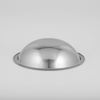 Миска глубокая из нержавеющей стали Доляна &laquo;Индия&raquo;, 450 мл, d=18 см