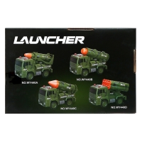 Грузовик инерционный &laquo;Ракетница&raquo;, 1:20, свет, звук