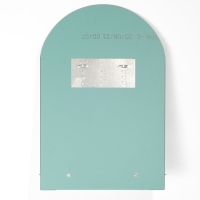 Зеркало «Лайм», настенное, с полочкой, 39×58 см Зеркало «Лайм», настенное, с полочкой, 39×58 см