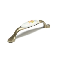 Ручка скоба ROSE CAPPIO Ceramics, 96 мм, цвет бронза Ручка скоба ROSE CAPPIO Ceramics, 96 мм, цвет бронза