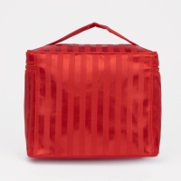 Косметичка на молнии, с зеркалом, цвет красный Косметичка на молнии, с зеркалом, цвет красный