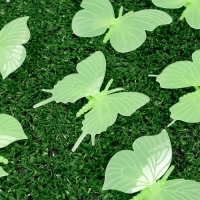 Набор светящегося декора "Бабочки" 30шт, 7&times;5,5&times;5см (3924776)