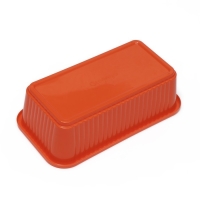 Ящик для выращивания зелёного лука, 29 &times; 16 &times; 8,5 см, 2,5 л, 10 лунок, пластик, оранжевый, Greengo