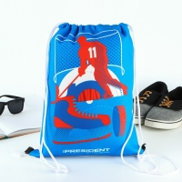 Мешок для обуви &laquo;Игра сильных&raquo;, цвет голубой, 41 х 31 см