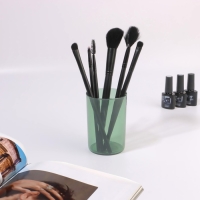 Органайзер - подставка для хранения маникюрных/косметических принадлежностей &laquo;Яркость&raquo;, круглая, d = 6,5 &times; 9,5 см, цвет МИКС