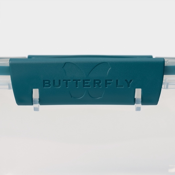 Контейнер пищевой герметичный Butterfly, 750 мл, пластик, прозрачный, крышка МИКС