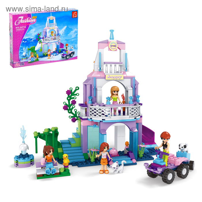 Конструктор &laquo;Ледяной бутик&raquo;, 371 деталь