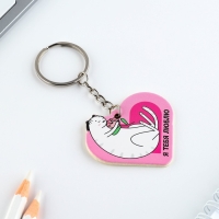 Брелок для ключей, значок, сувенир &laquo;Моей половинке&raquo;, набор, 6,8 х 10,5 см.