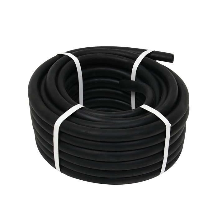 Шланг поливочный резиновый, 25 мм, 25 м, армированный, чёрный, &laquo;ВОЛЖСКИЙ&raquo;