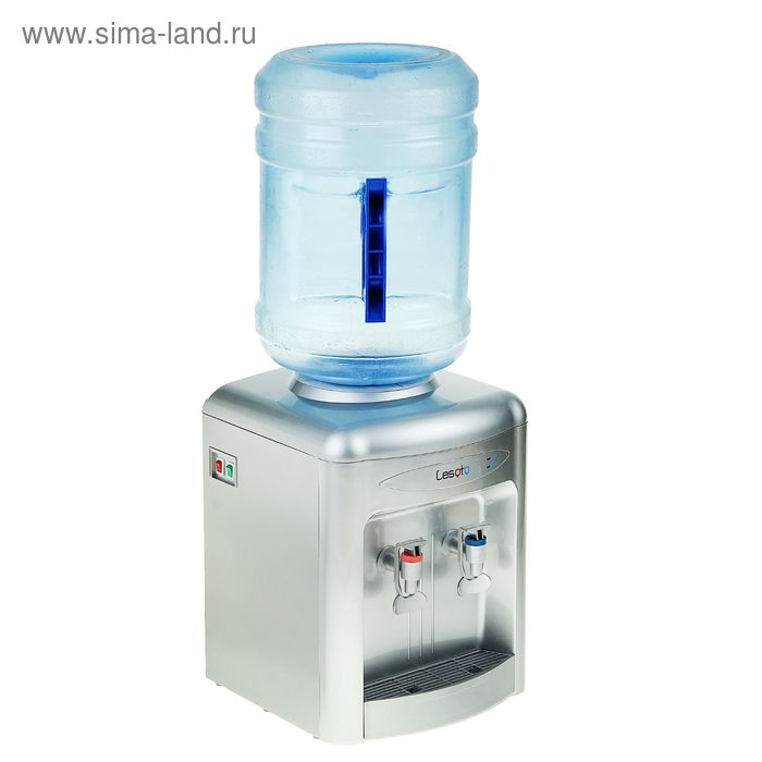 Кулер для воды LESOTO 36 TD, с охлаждением, 500 Вт, цвет серебро