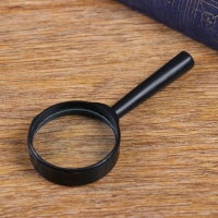Лупа классическая 4х, d=4см, Мастер К. чёрная Лупа классическая 4х, d=4см, Мастер К. чёрная