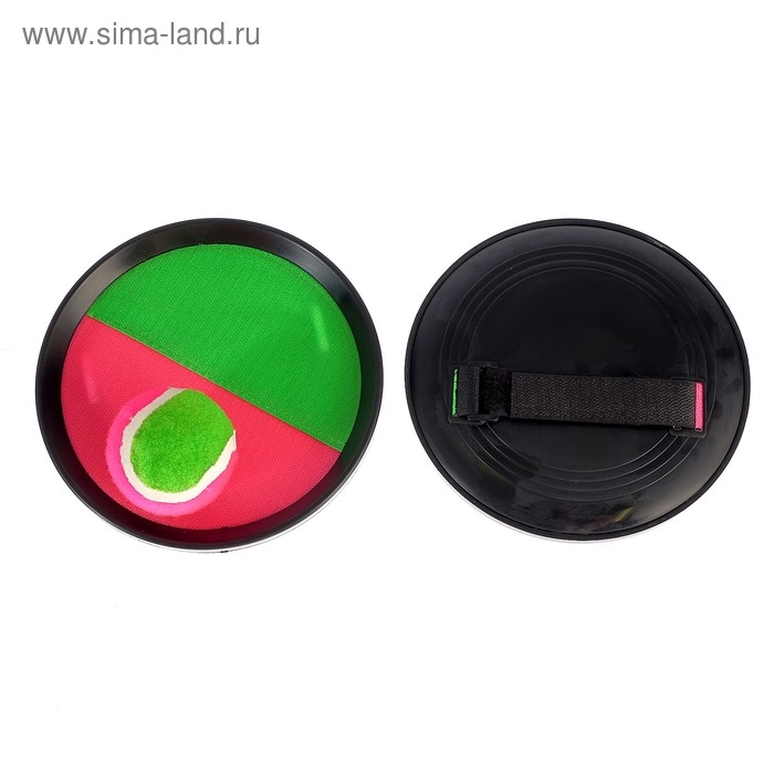 Игра «Поймай мяч», на липучках, диаметр 18,5 см Игра «Поймай мяч», на липучках, диаметр 18,5 см