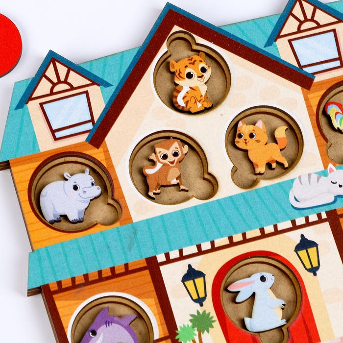 Головоломка &laquo;Прятки в домике&raquo;