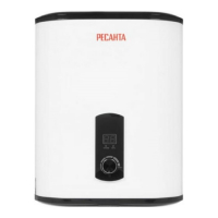 Водонагреватель "Ресанта" ВН-30В, накопительный, 2 кВт, 30 л, до 75 &deg;С, дисплей, белый