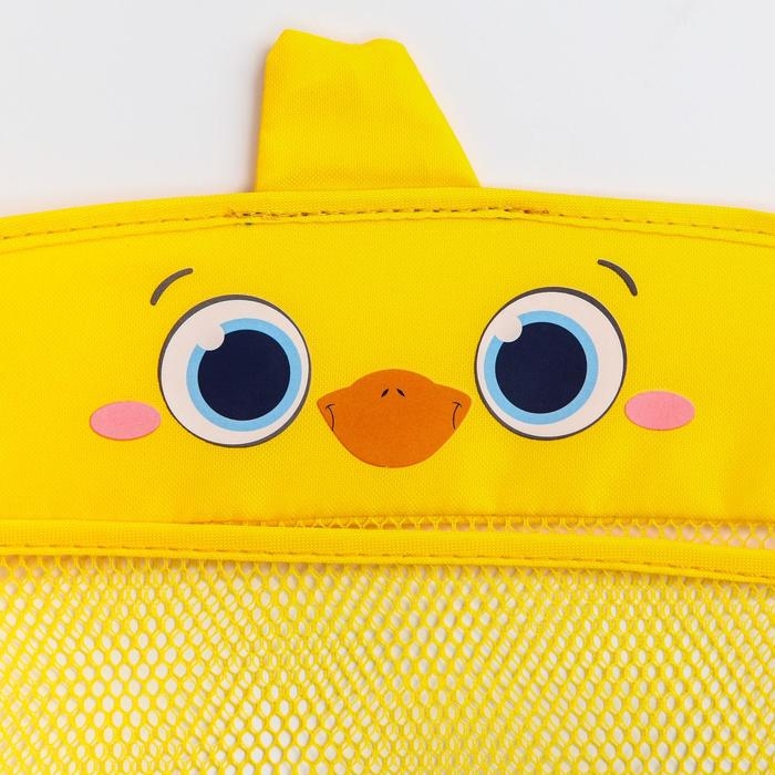 Сетка для хранения игрушек на присосках &laquo;Утёнок&raquo;