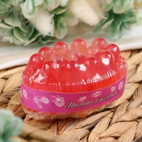 Мыло массажное с люффой "Малина/Ежевика" 100 г "Добропаровъ" розовый Мыло массажное с люффой "Малина/Ежевика" 100 г "Добропаровъ" розовый