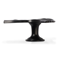 Ручка-кнопка CAPPIO PRO "Листок" 54 x 50 мм, цвет черный Ручка-кнопка CAPPIO PRO "Листок" 54 x 50 мм, цвет черный