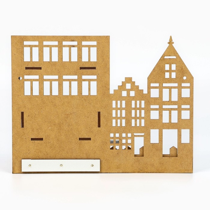 Ключница настенная с полкой и карманом &laquo;Home&raquo;, классика, 23 х 17,5 см.