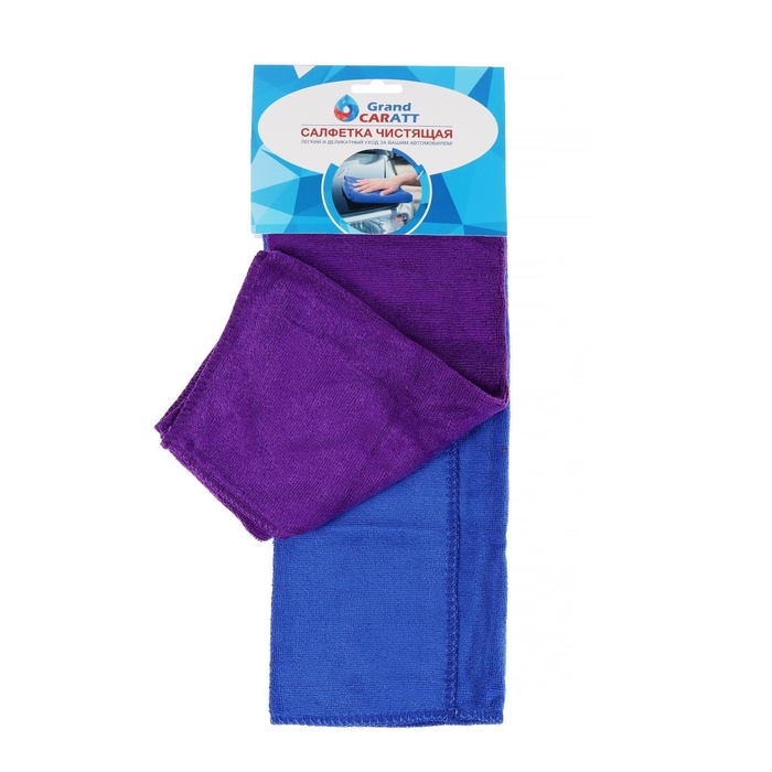 Тряпка для мытья авто, Grand Caratt, микрофибра, 300 г/м², 35×40 см Тряпка для мытья авто, Grand Caratt, микрофибра, 300 г/м², 35×40 см