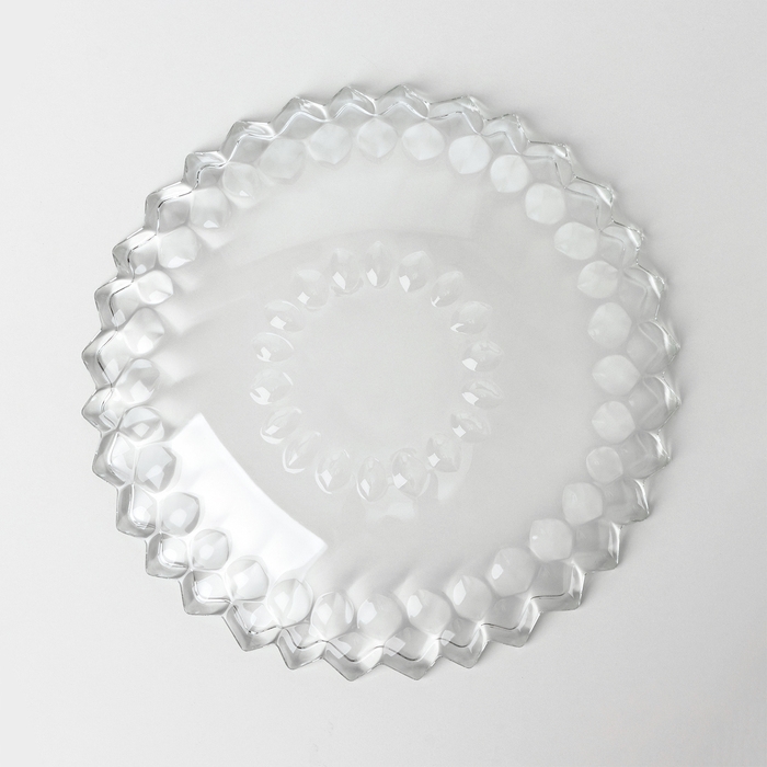 Тарелка стеклянная YAGHOUT, d=32 см