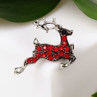 Брошь &laquo;Олень&raquo; в стойке, цвет МИКС